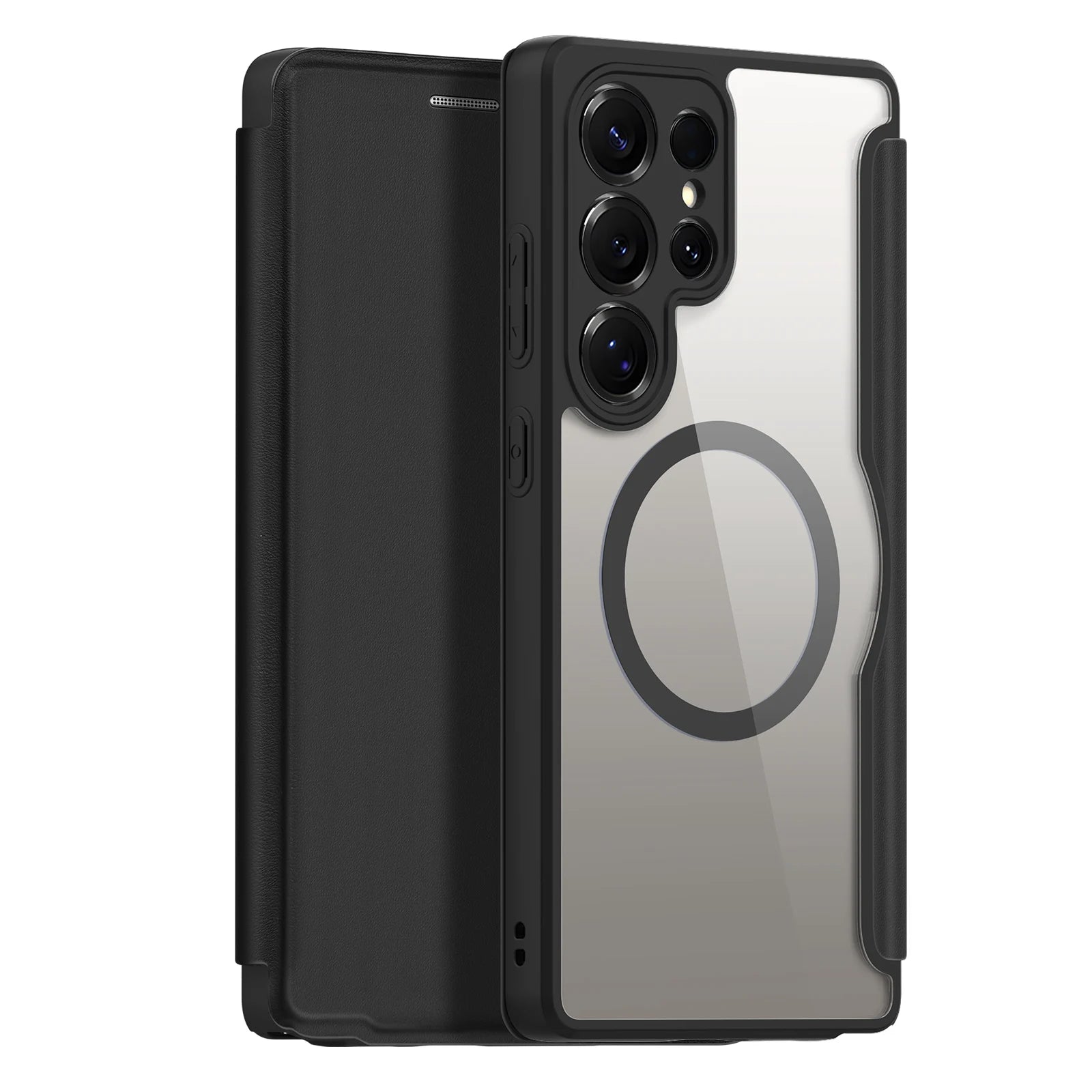 Magnetische Flip Hülle für Samsung Galaxy S23 S24 S25