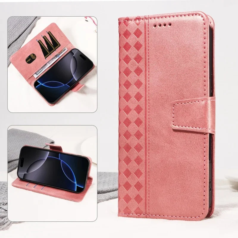 Magnetische Leder-Wallet Hülle für Google Pixel 10