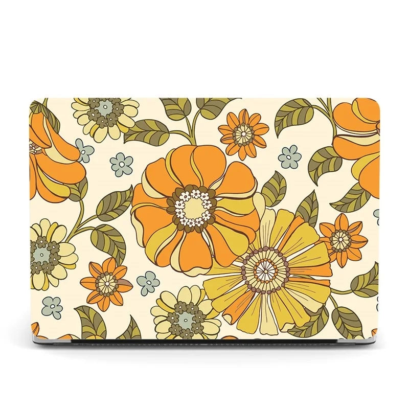 Blumen Laptoptasche für MacBook 13 Zoll
