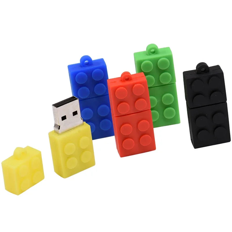 USB Stick Baustein 64GB Geschenk Kinder