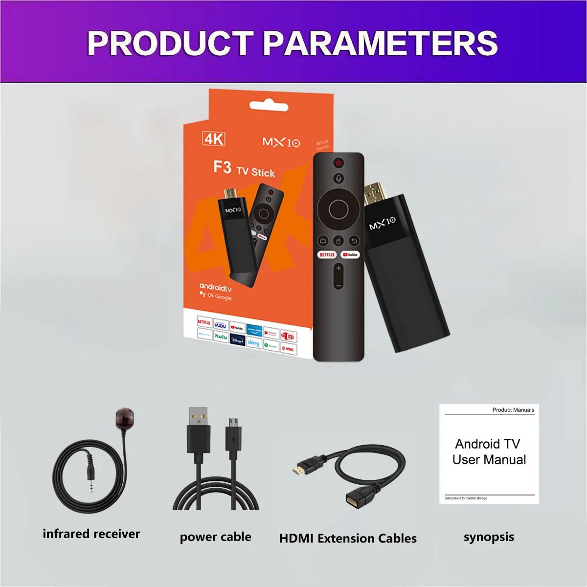 Android 13 TV Stick 8K with WiFi6 & Bluetooth 5.0