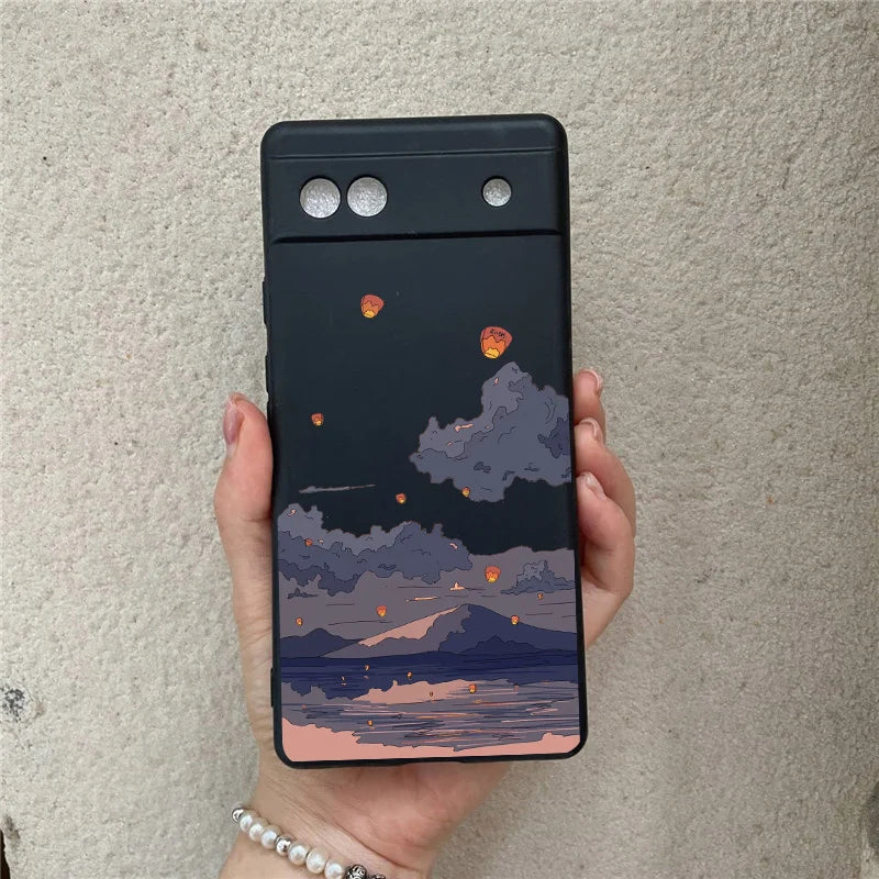 Anime Landscape Case for Pixel 6-8 Pro