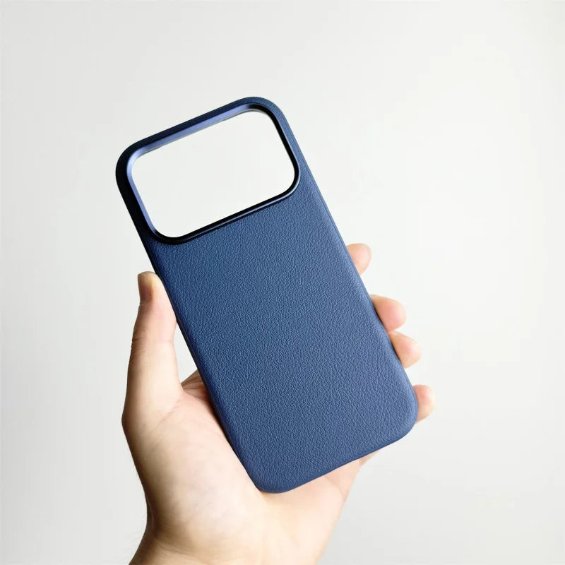 Elegante Magnet-Lederhülle für iPhone 17 Pro Max