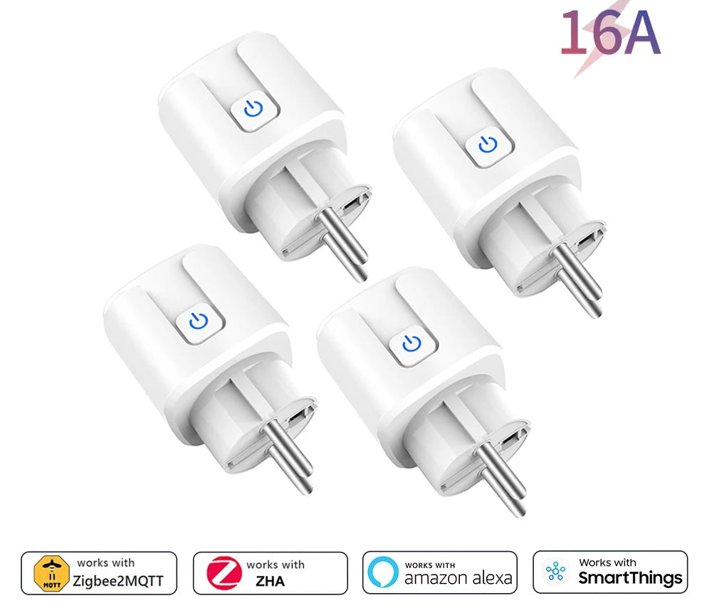 Smart Steckdose 16A/20A mit Energie-Monitor