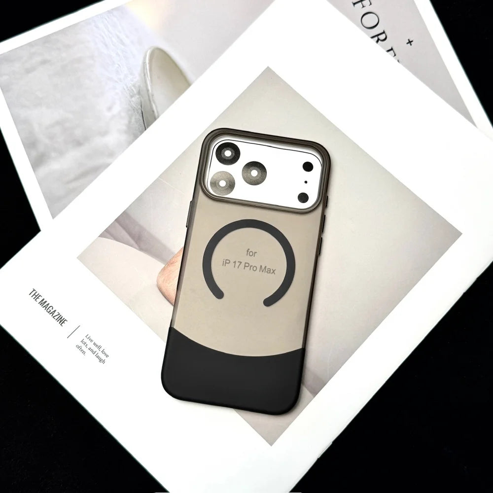 Matte magnetic case for iPhone 17