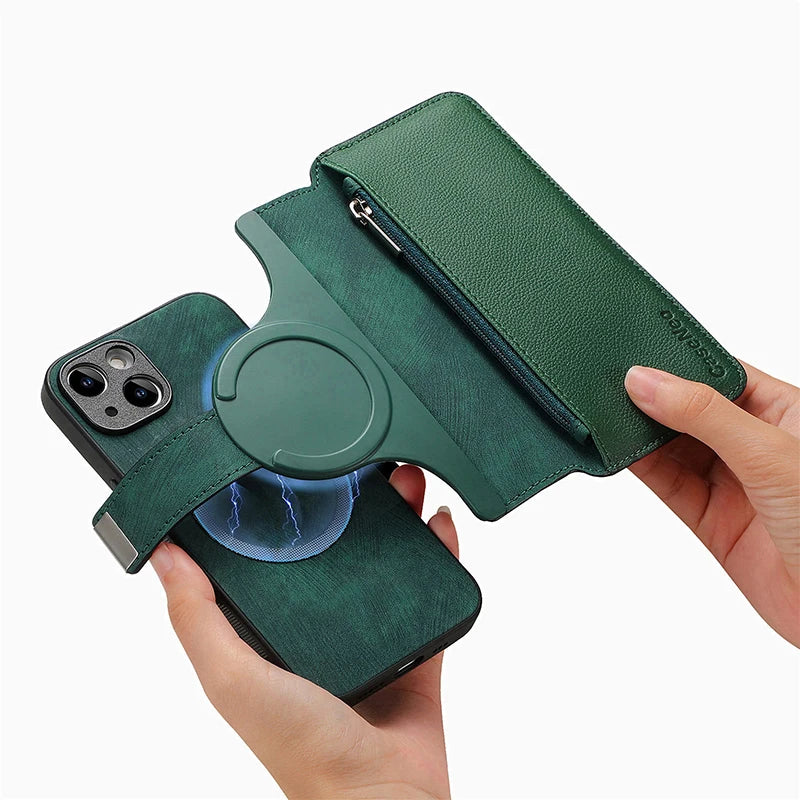 Magnetische 2-in-1 Brieftasche für iPhone 17
