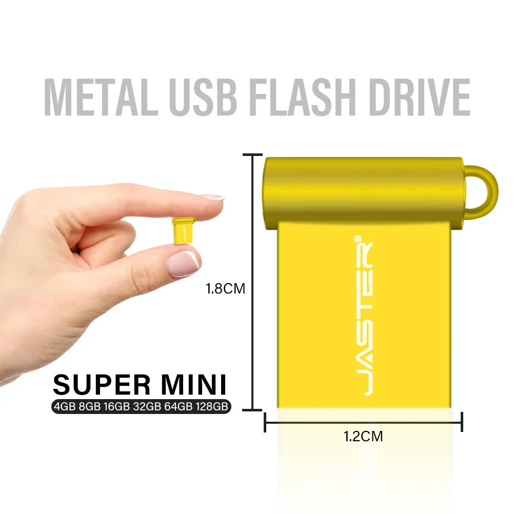 Jaster Mini Metall USB-Stick 3.0 4-64GB