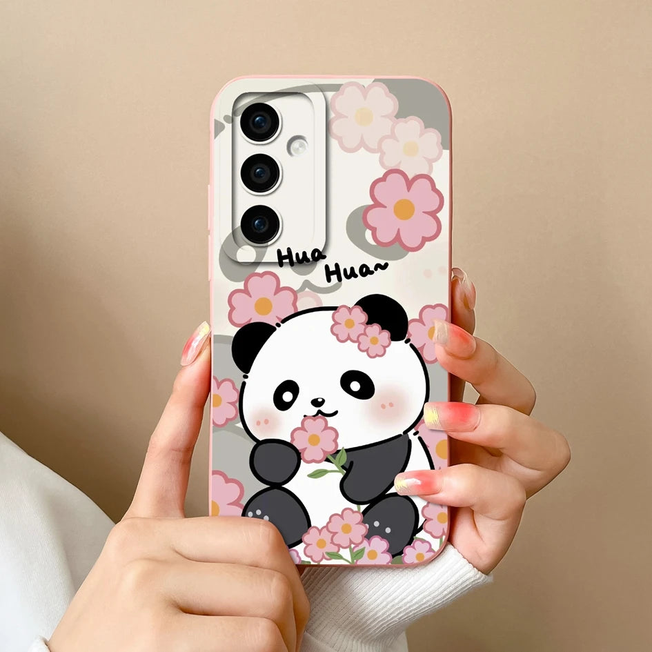 Leopardenmuster Silikonhülle mit Kameraschutz