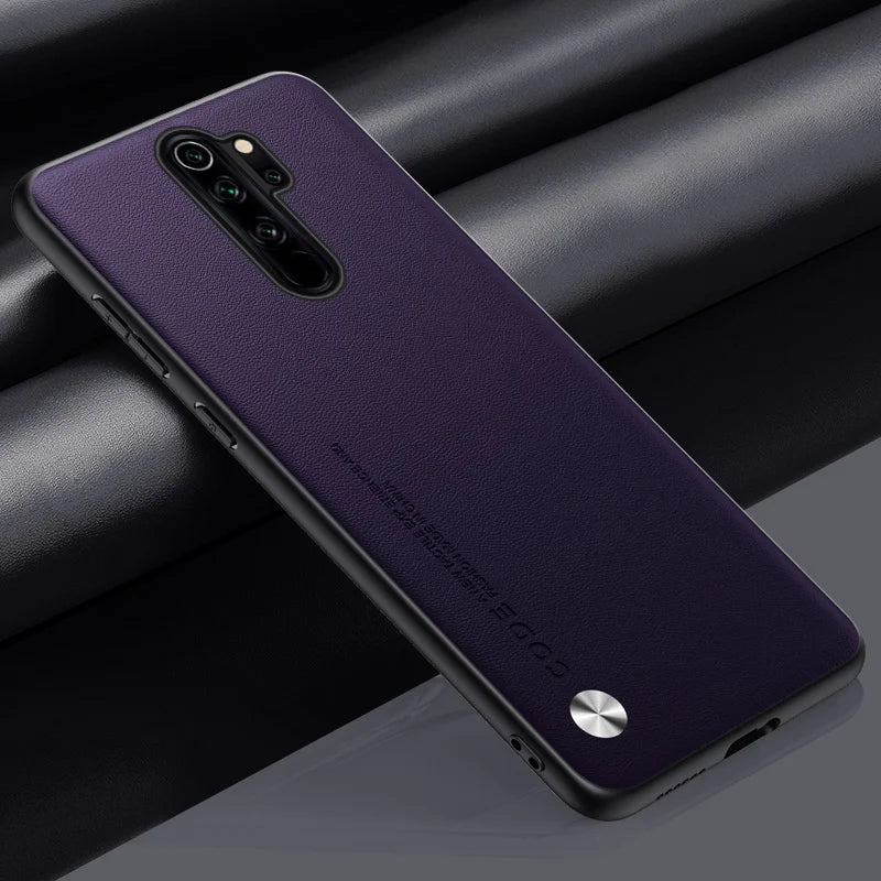 Luxus PU Lederhülle für Redmi Note 8