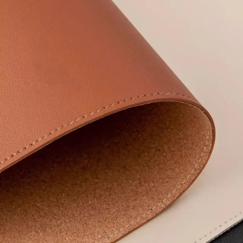 Großes Leder Mauspad Büro