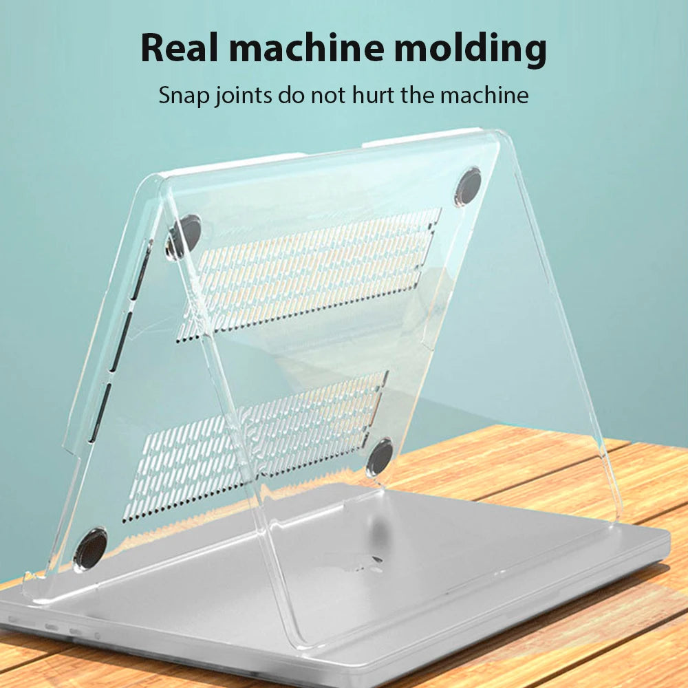 MacBook Hülle 11–16 Zoll Kristall