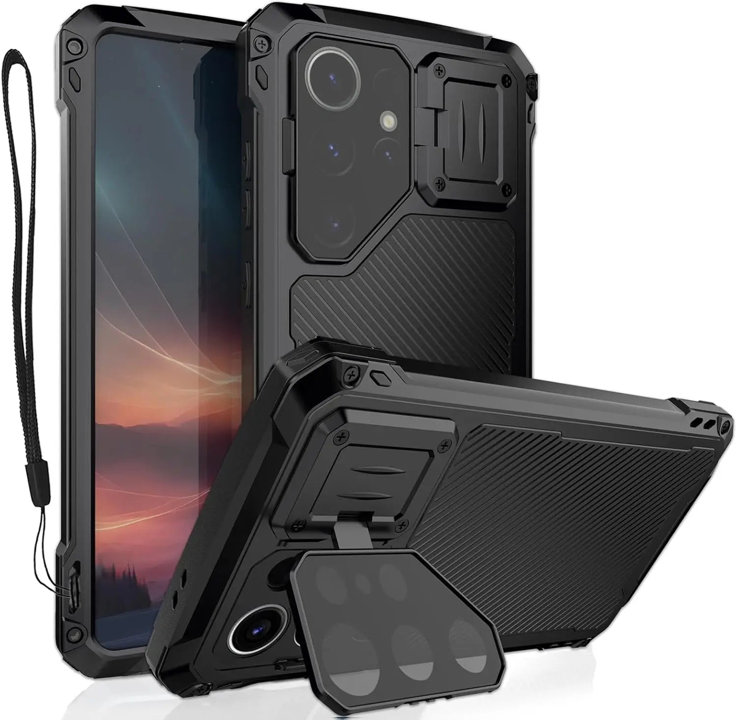 Aluminium Rüstungshülle für Samsung S25 Ultra Edge