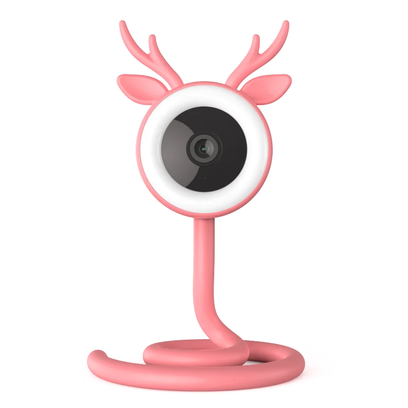 4MP Wireless Baby Monitor with Temperature & Intercom