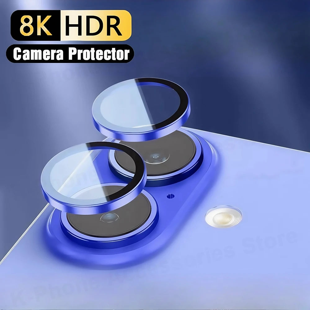 Aluminum camera protector for iPhone 16 Plus