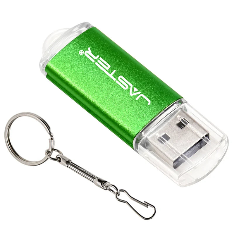 JASTER USB 2.0 Flash-Laufwerk 128M-128GB mit Anhänger