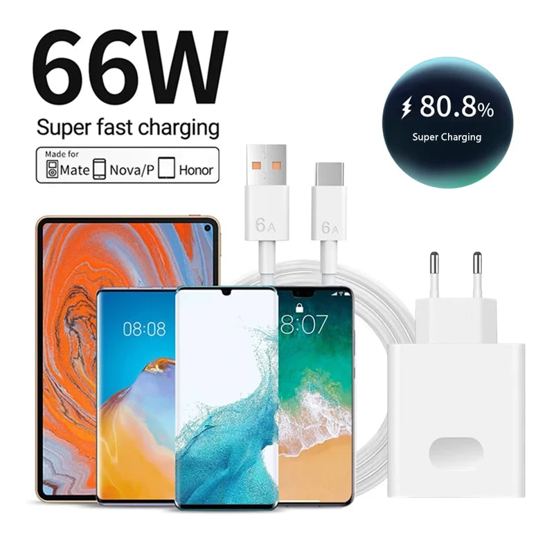 6A 66W Super Fast Type-C Charging Cable