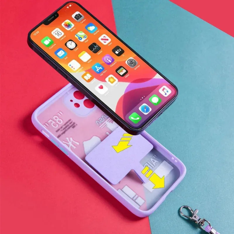 Verstellbares Handy-Lanyard mit abnehmbarer Schnur