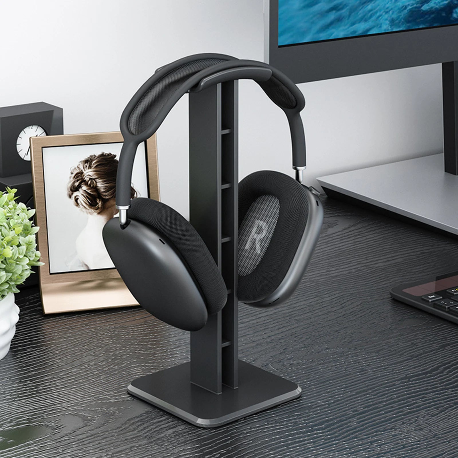 Gaming Headset Stand, Non-Slip, Detachable, Universal