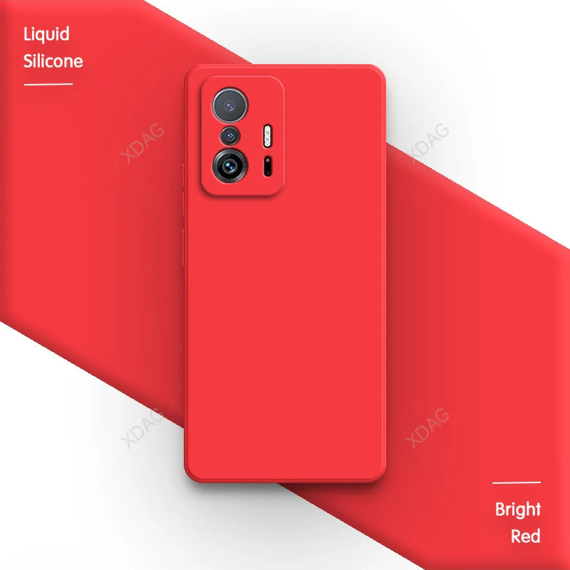 Halb-Hülle aus Flüssigsilikon Xiaomi 11T Pro