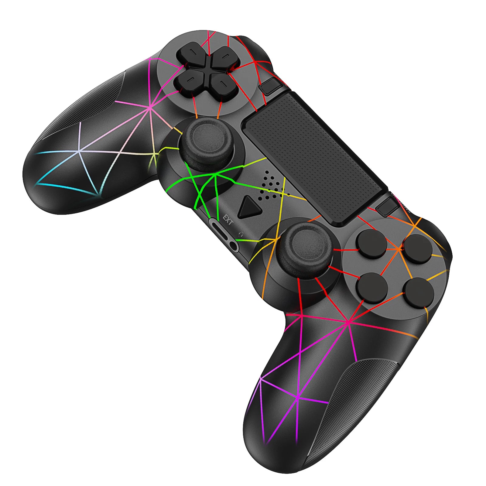 PS4 LED Wireless Bluetooth Controller Dual Vibration