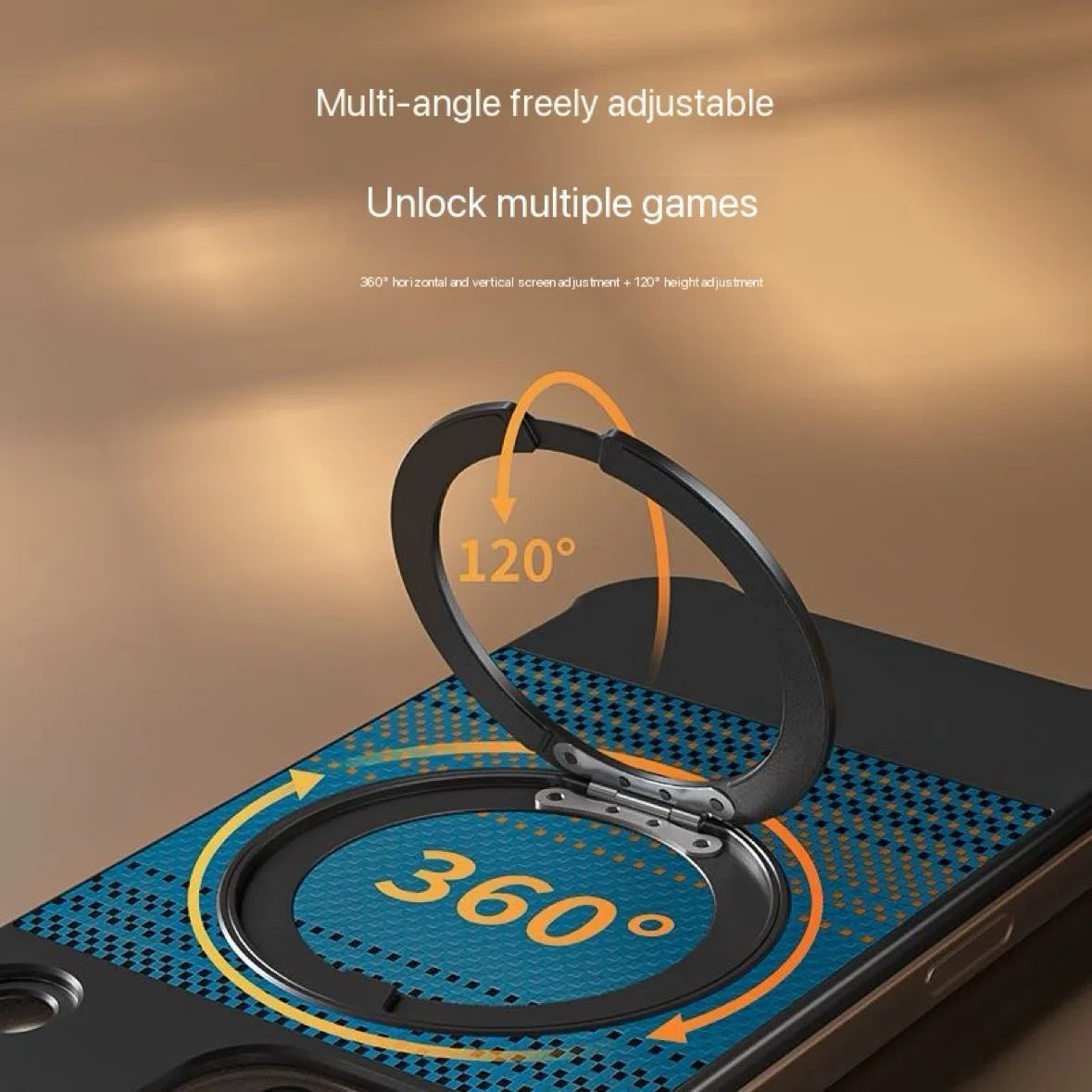 Metal phone case with stand for Galaxy S25–S23 Ultra