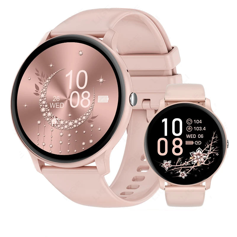 Smartwatch 2025 für Herren & Damen – Bluetooth-Anruf, Fitness, Herzfrequenz & Gesundheit