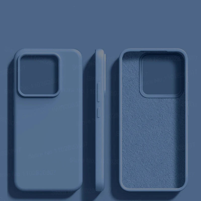 Luxus Flüssigsilikon Hülle für Xiaomi & Redmi