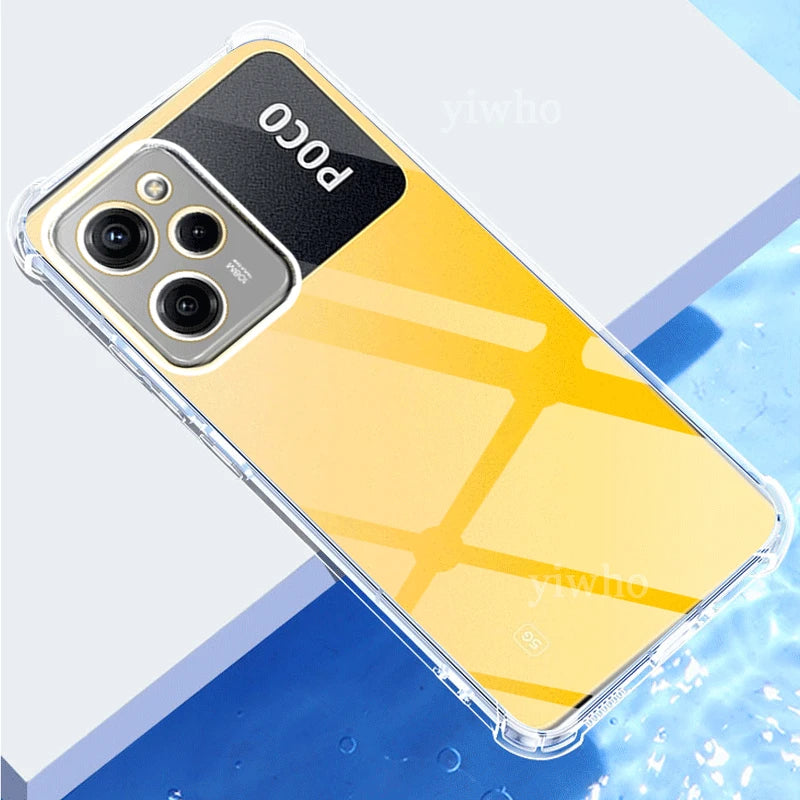 Stoßfeste klare Hülle für Poco X5 Pro