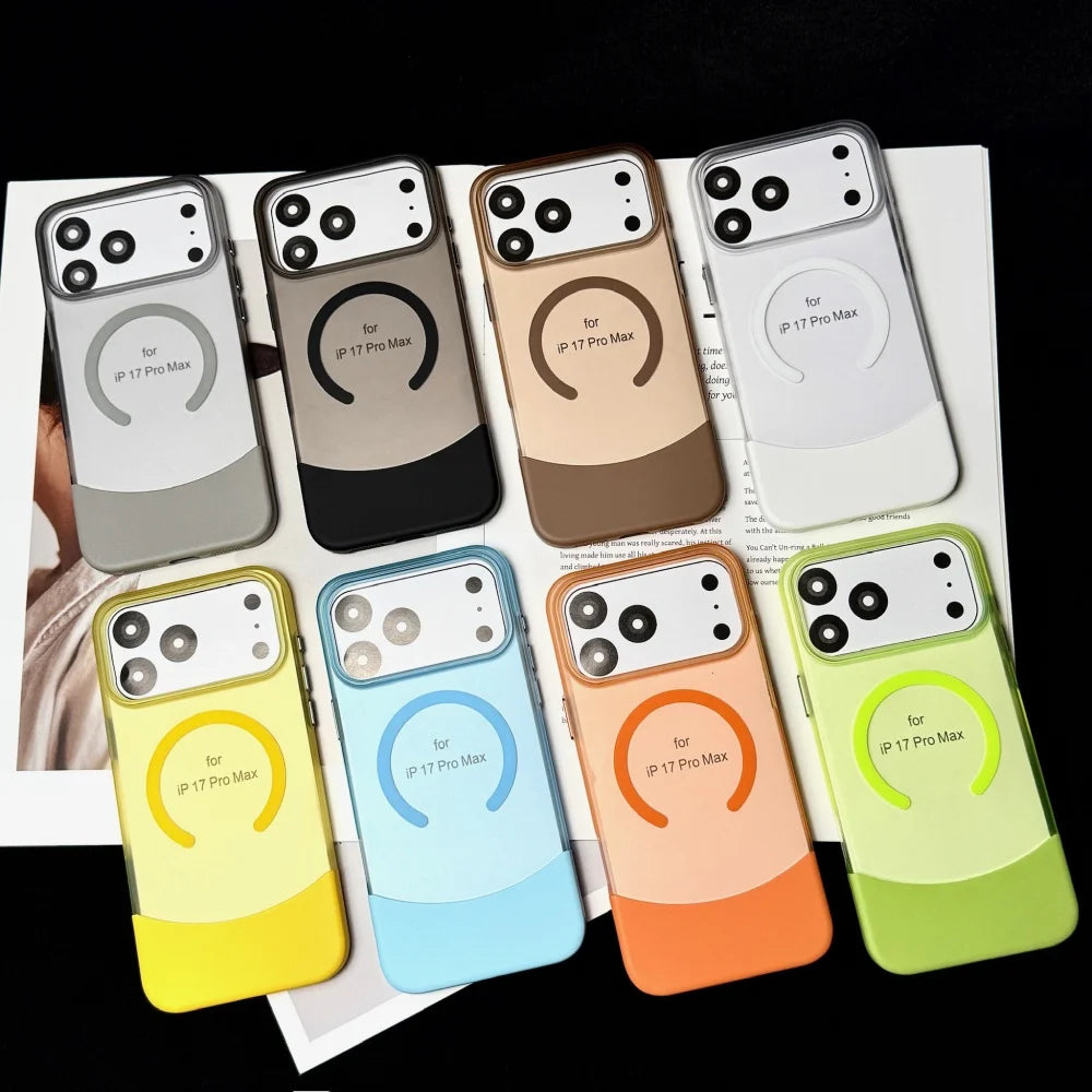 Matte magnetic case for iPhone 17