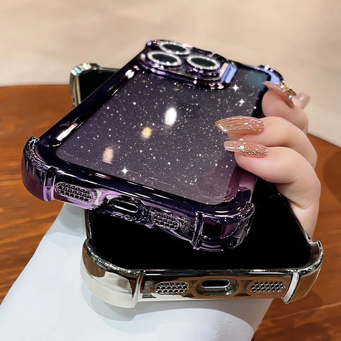 Luxus Glitzer Hülle für iPhone 17 Pro Max TPU