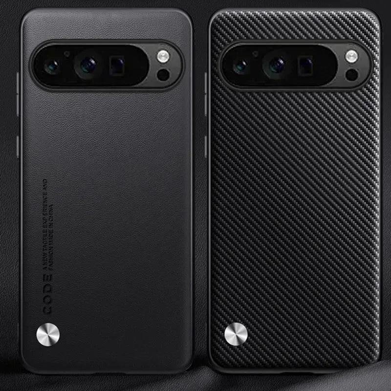 Luxuriöse Lederhülle für Google Pixel