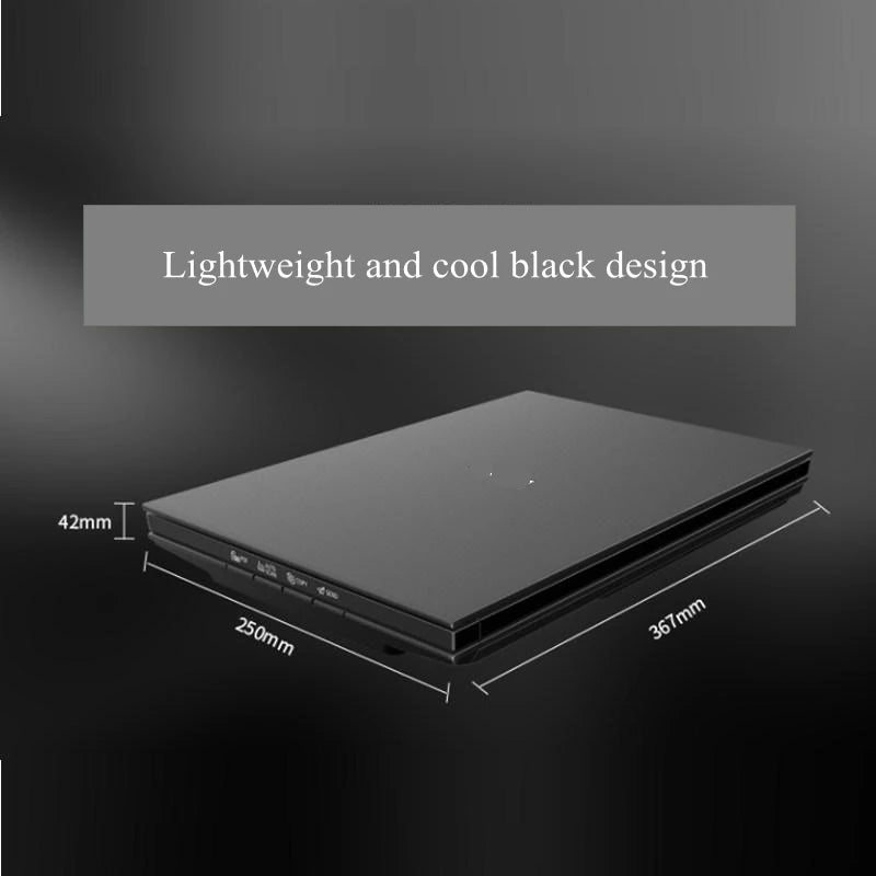 Tragbarer HD-Flachbett-Scanner für Büro und Zuhause