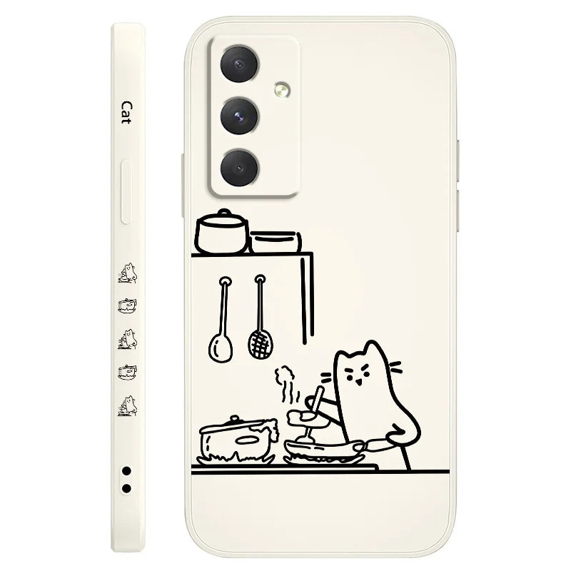 Süße Katzen Handyhülle für Samsung Galaxy Serie