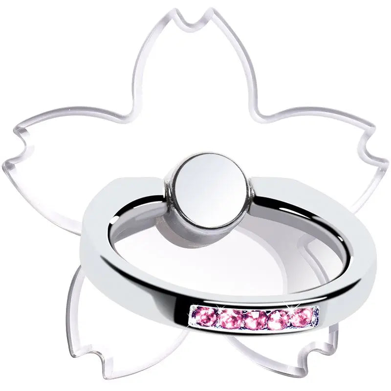 Transparenter 360° Handy-Ringhalterständer