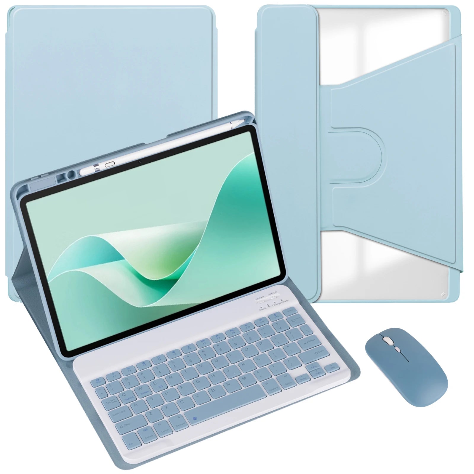 360° Drehbare Hülle mit Tastatur iPad Air Pro