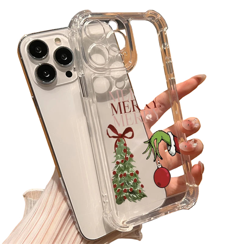Weihnachtsbaum Transparente Hülle für iPhone 17