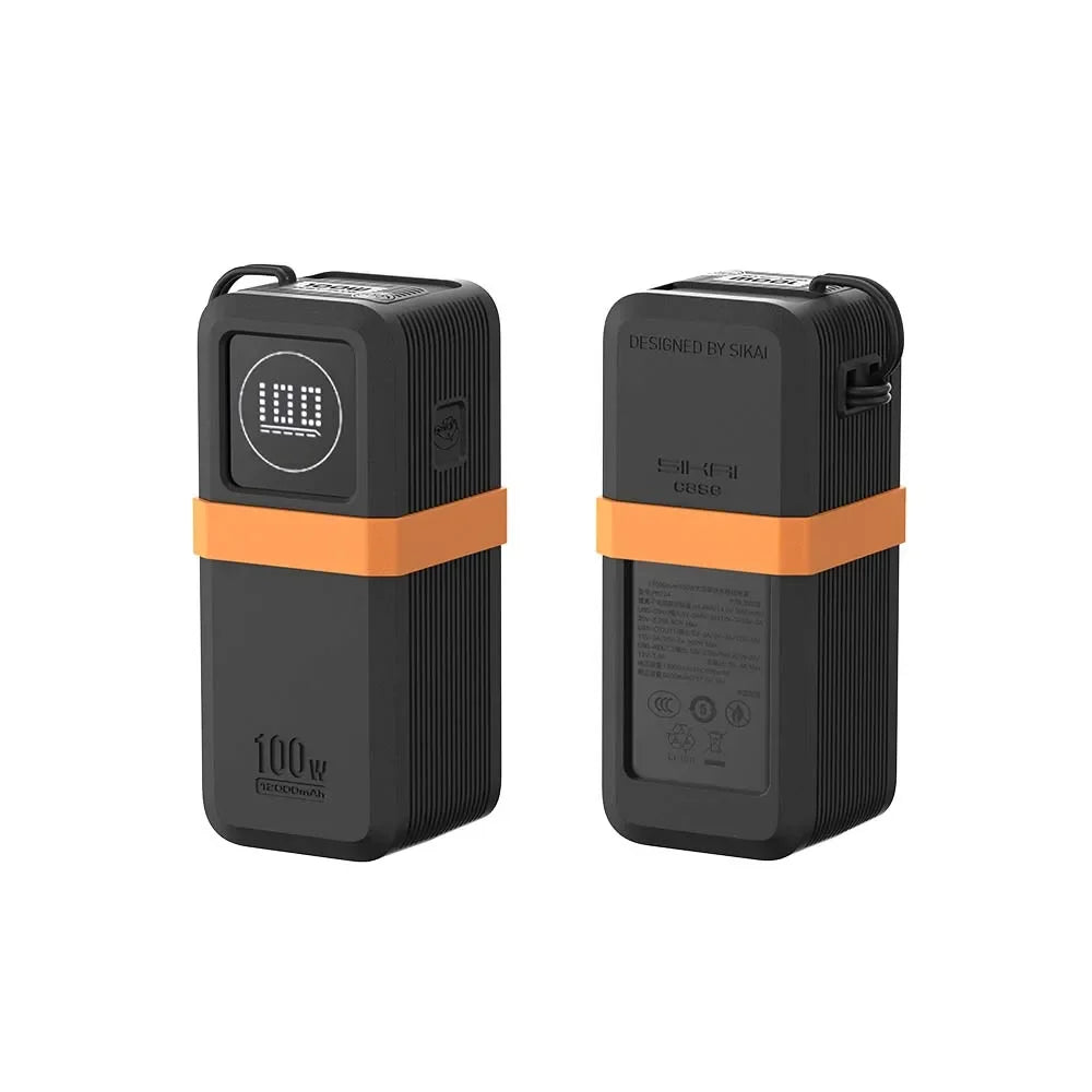 20000mAh Powerbank 130W Schnellladung mit Kabelfach