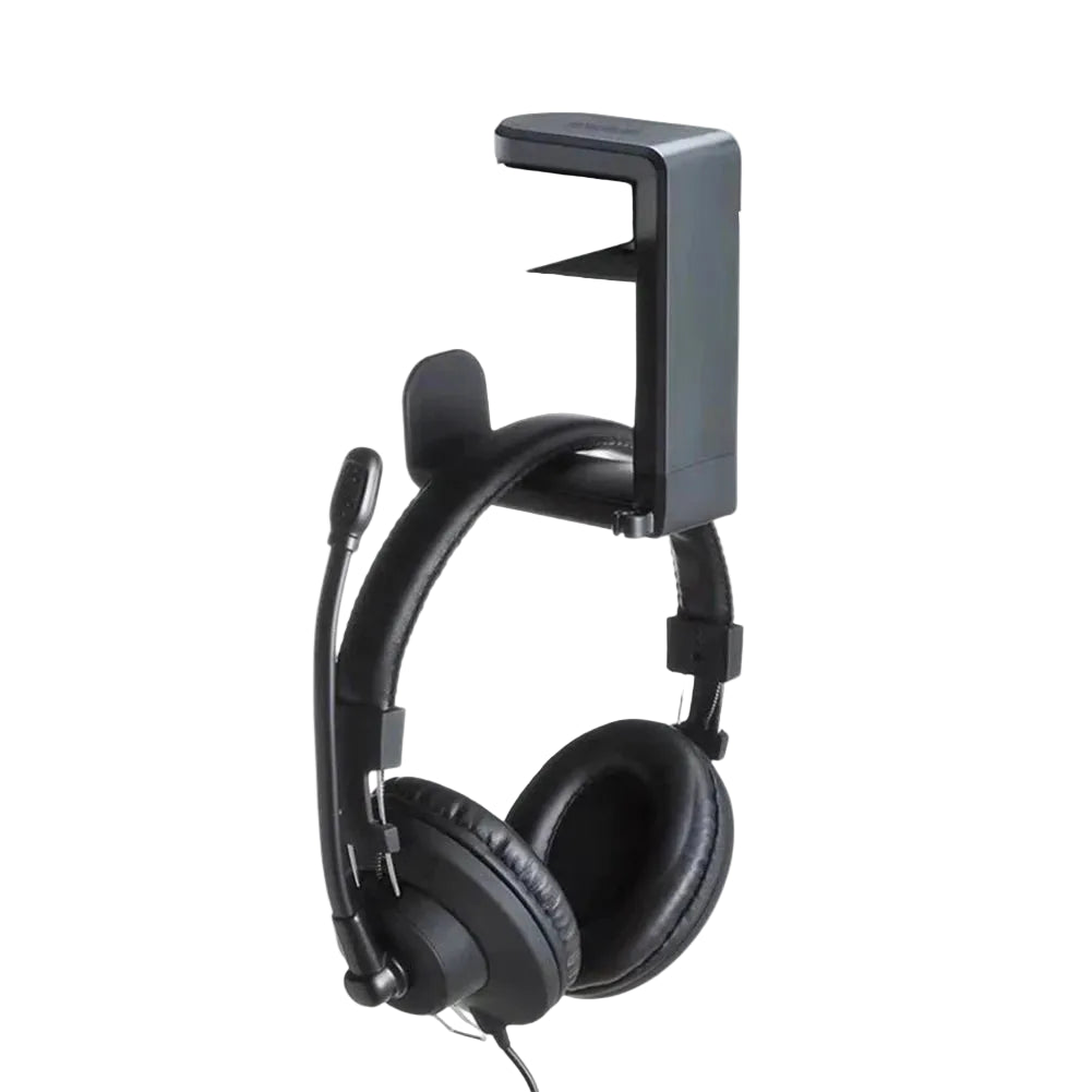Rotating Headphone Stand Gaming Under-Desk Mount