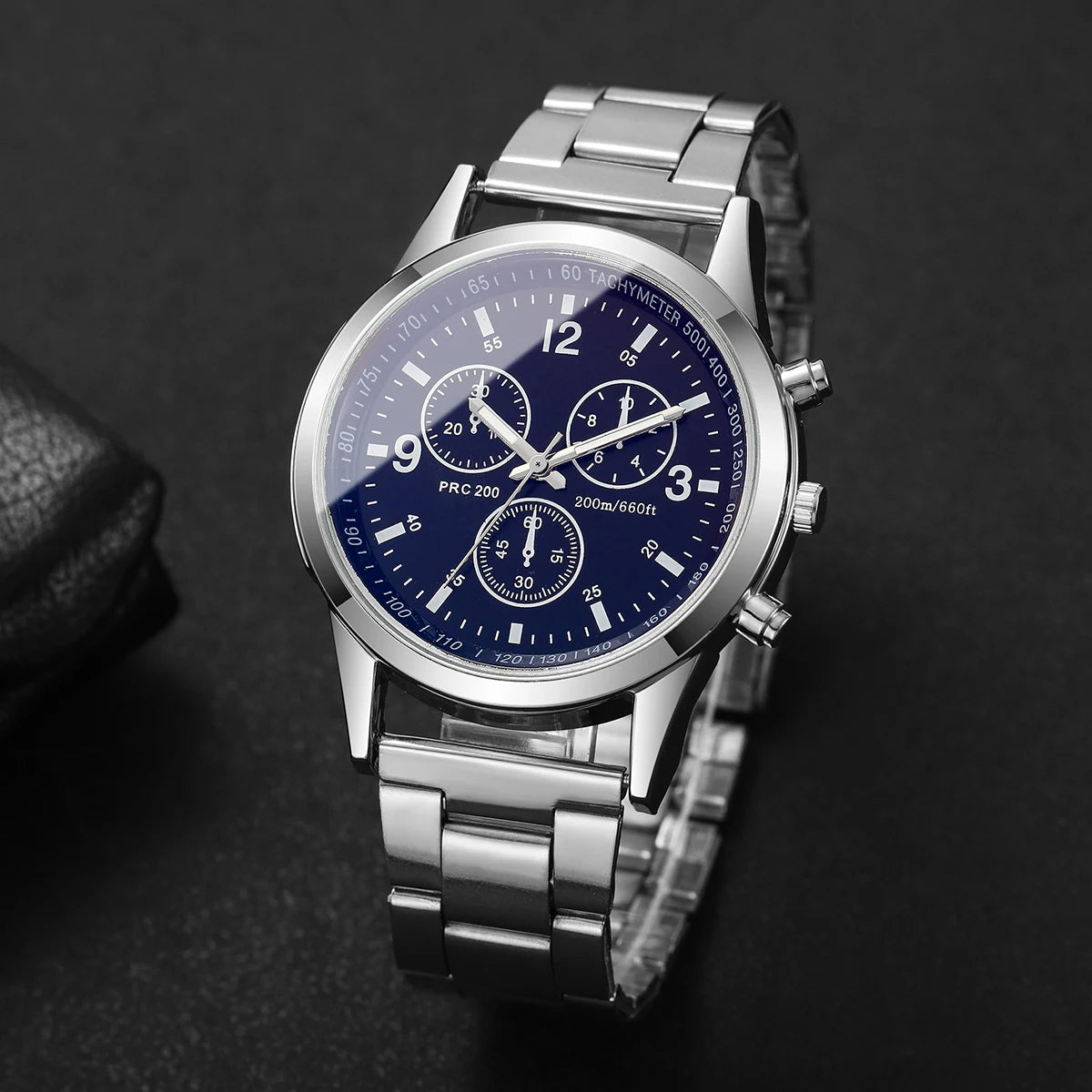 2 teiliges Herren Uhrenset – Casual & Business Analog Quarzuhr, Armbanduhr, Ohne Box