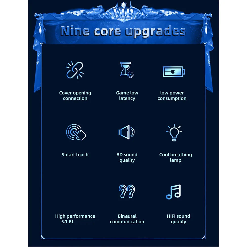 TWS Pro 60 Kabellose Bluetooth Ohrhörer