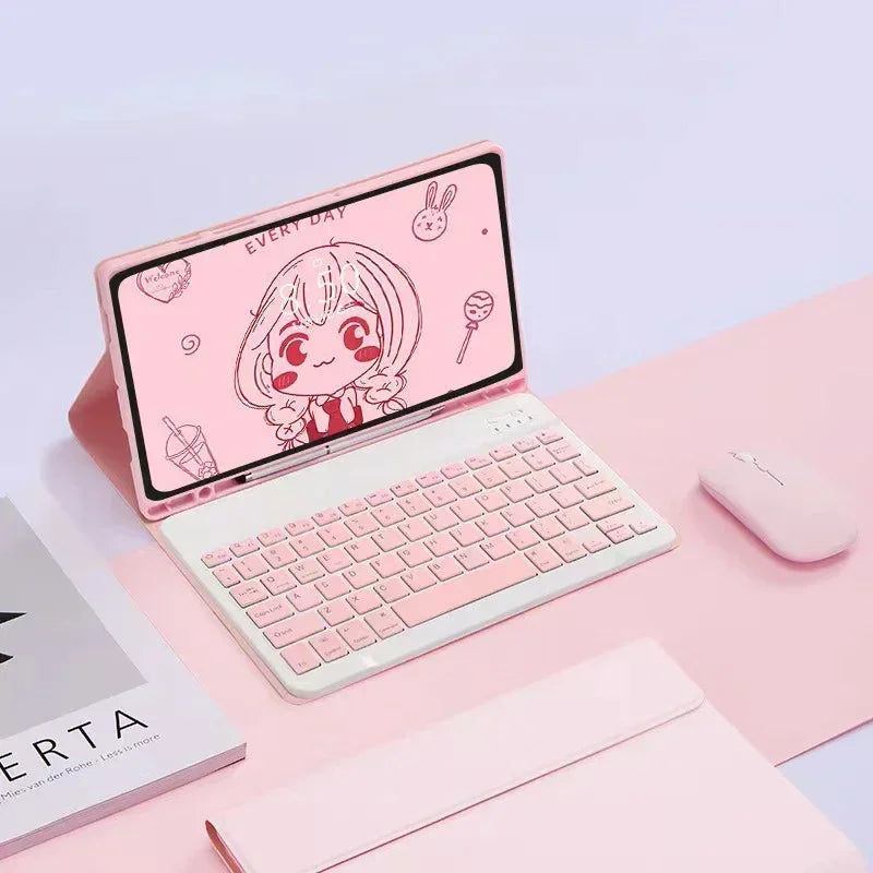 Touchpad Tastatur Hülle mit Maus für iPad 11. Gen 11 Zoll 2025