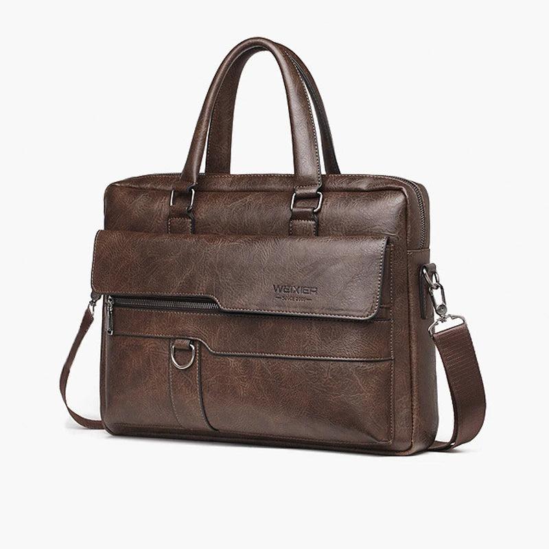 Vintage Herren Aktentasche PU-Leder