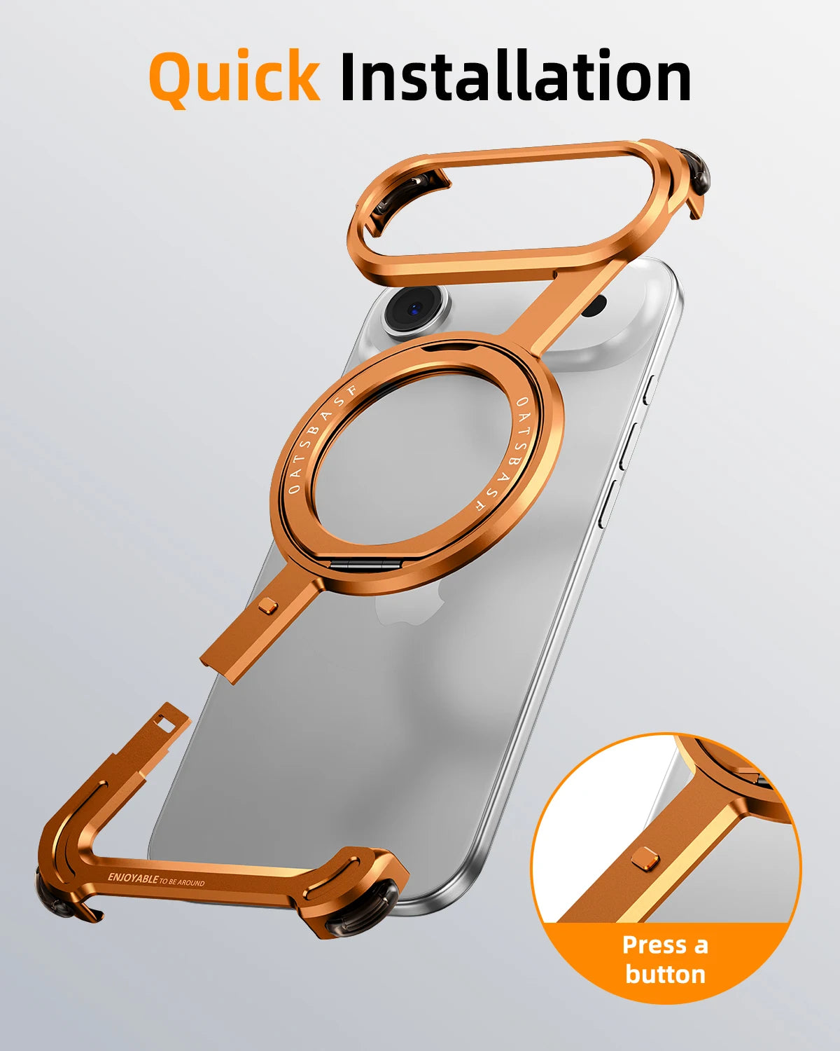 360° Drehbare Z-Hülle mit MagSafe für iPhone 17 Air