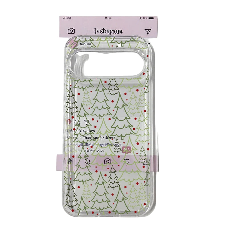 Weiche Weihnachtsmann Silikonhülle für Google Pixel 8 8 Pro 9 9 Pro 10 10 Pro transparent leicht kratzfest staubdicht