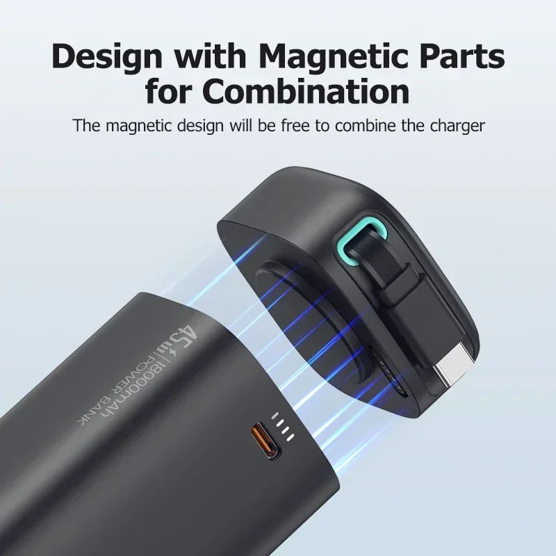 Magnetische 18000mAh 45W PD Powerbank
