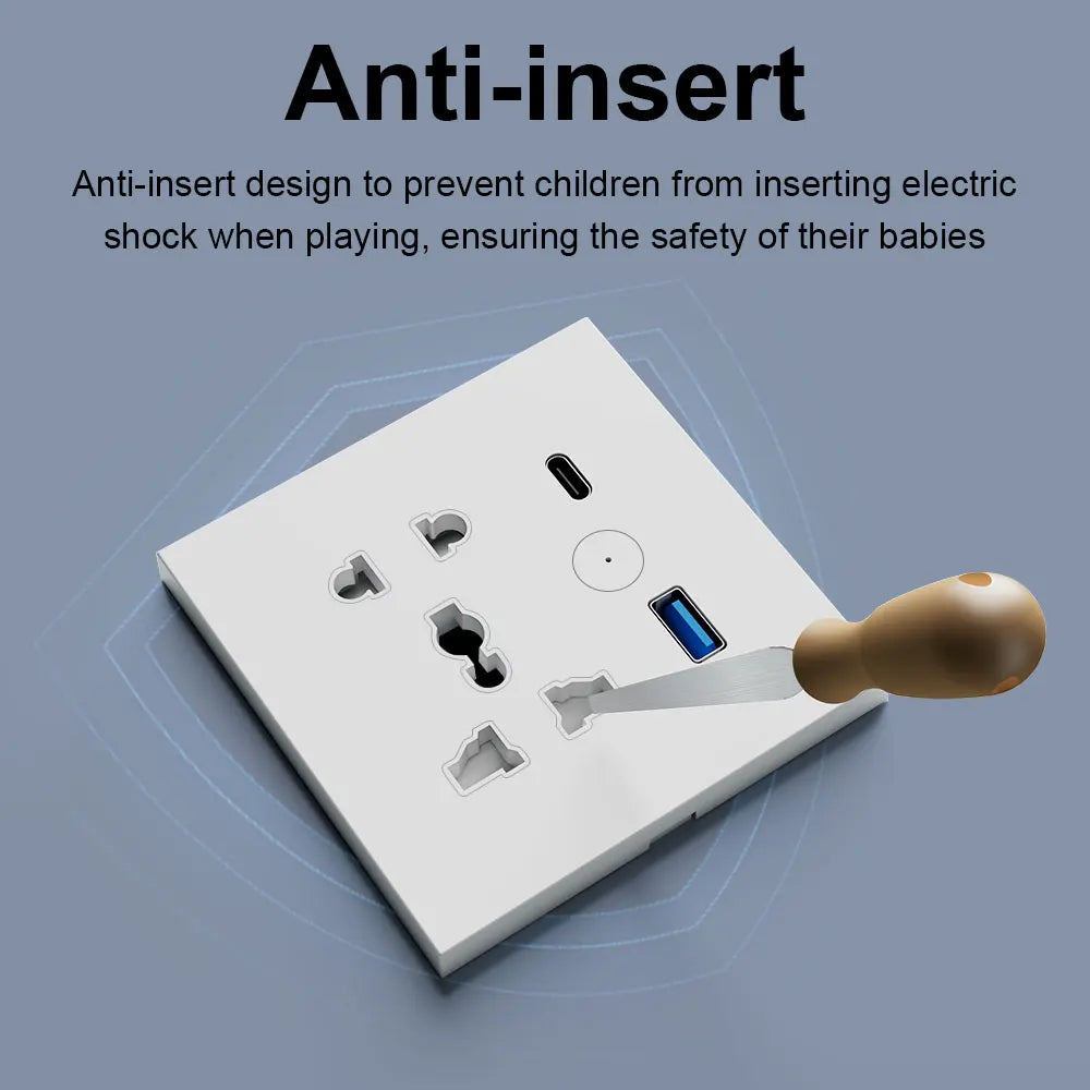 WLAN Smart Steckdose mit USB Typ-C Schnellladung