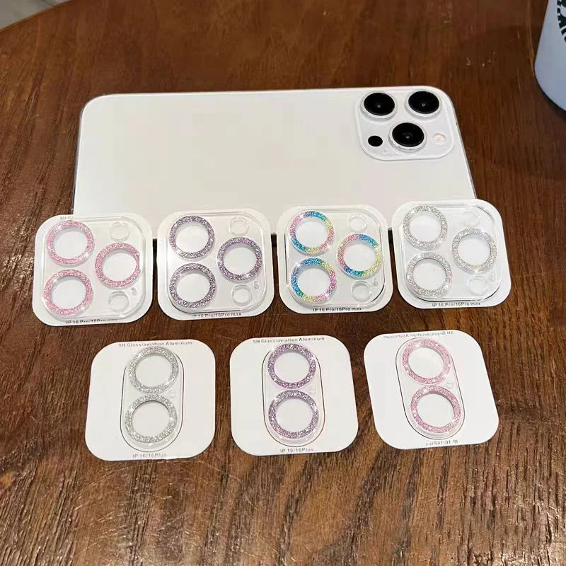 Bling Diamant Kamera Schutz iPhone