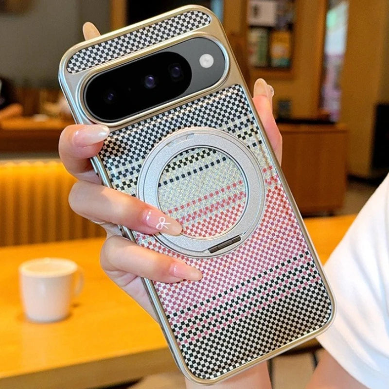 Drehbare PU-Leder Hülle für Google Pixel 10