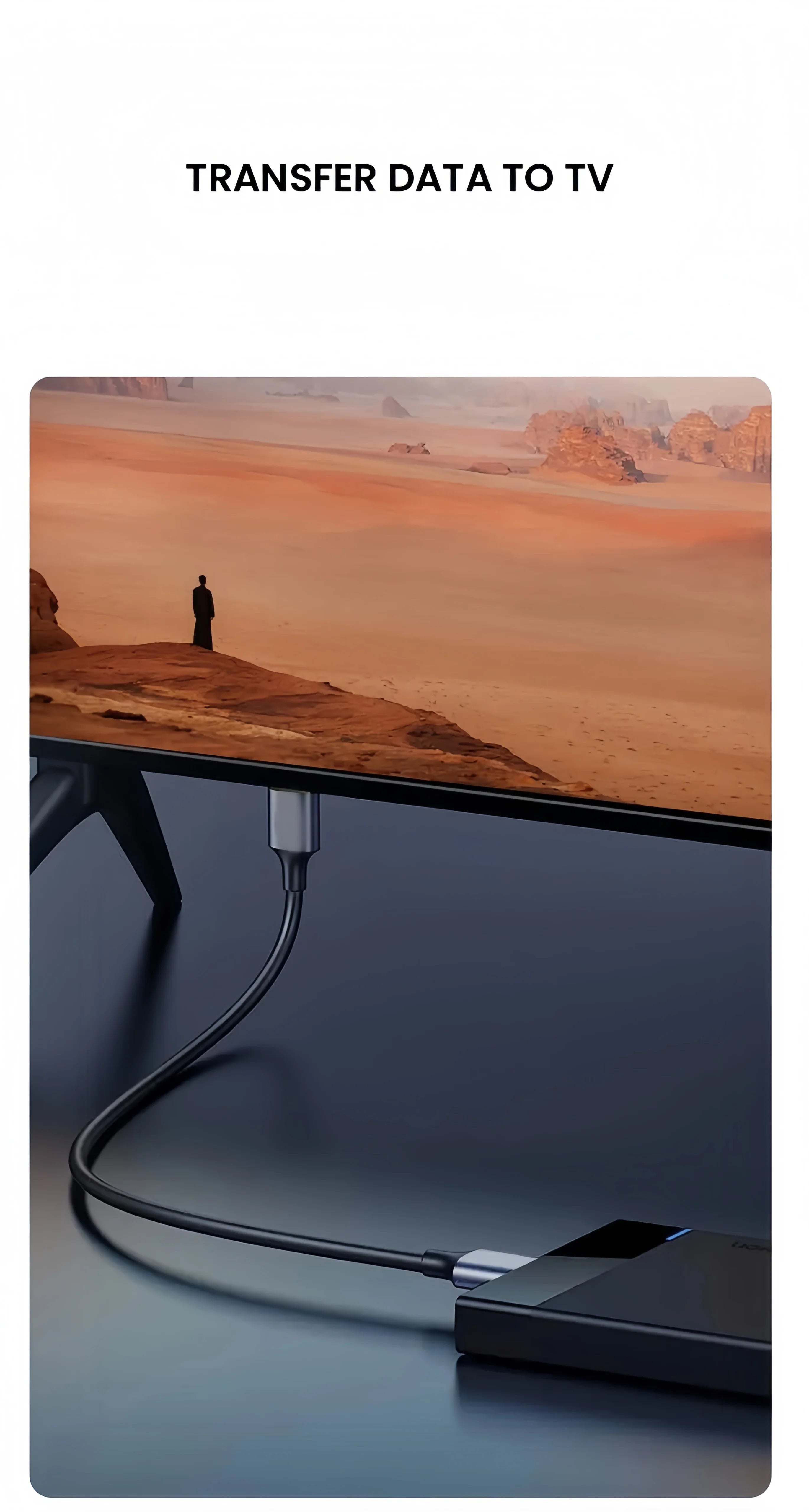 USB-C auf Micro-B 3.0 Kabel 5 Gbit/s