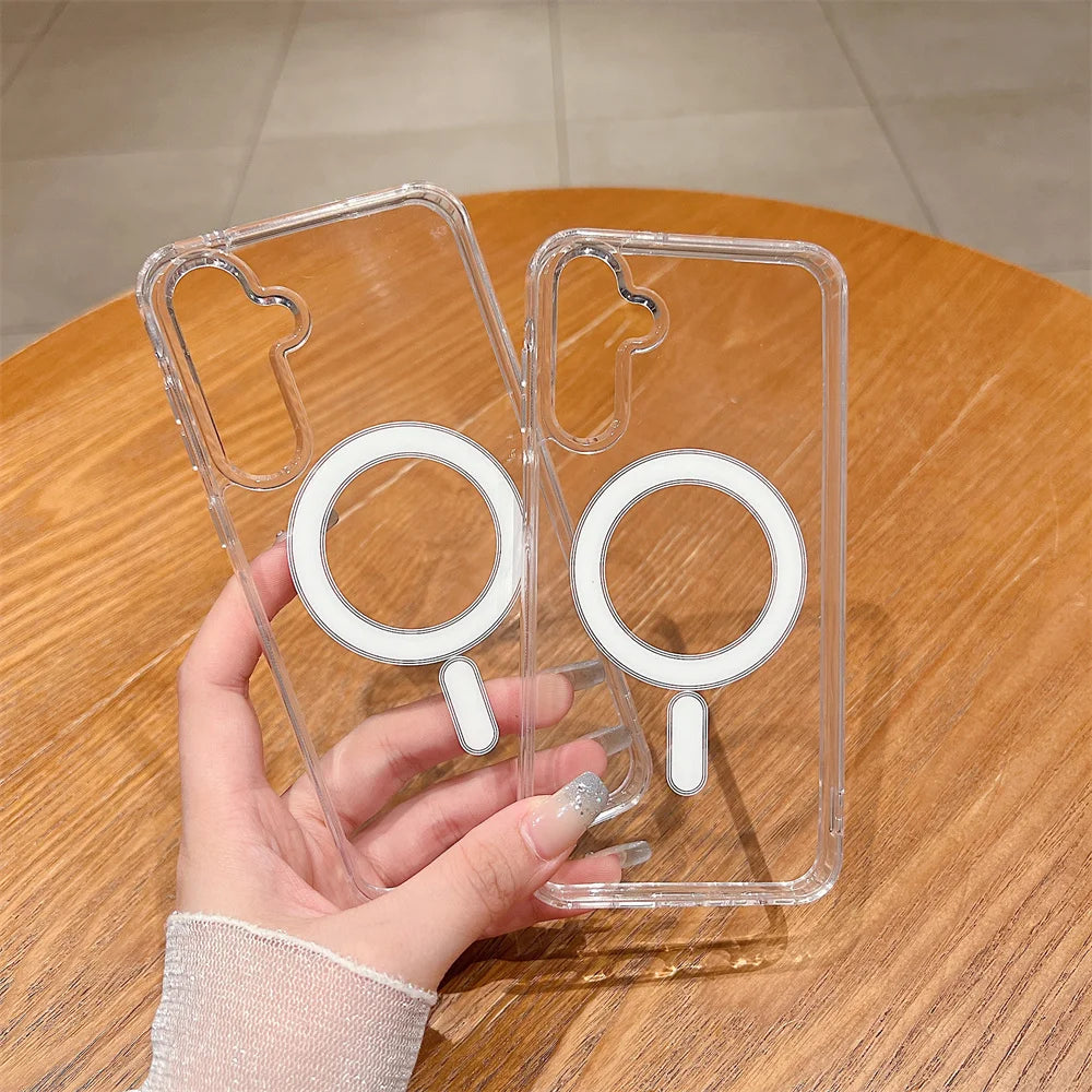 Magnetische Acryl-Magsafe Hülle für Galaxy S23